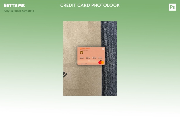 модерен стил Црна Гора Хипотекарна банка на мастер картички со фото изглед преде